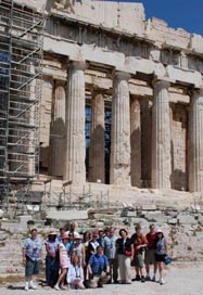 Lukeion group at the Acropolis